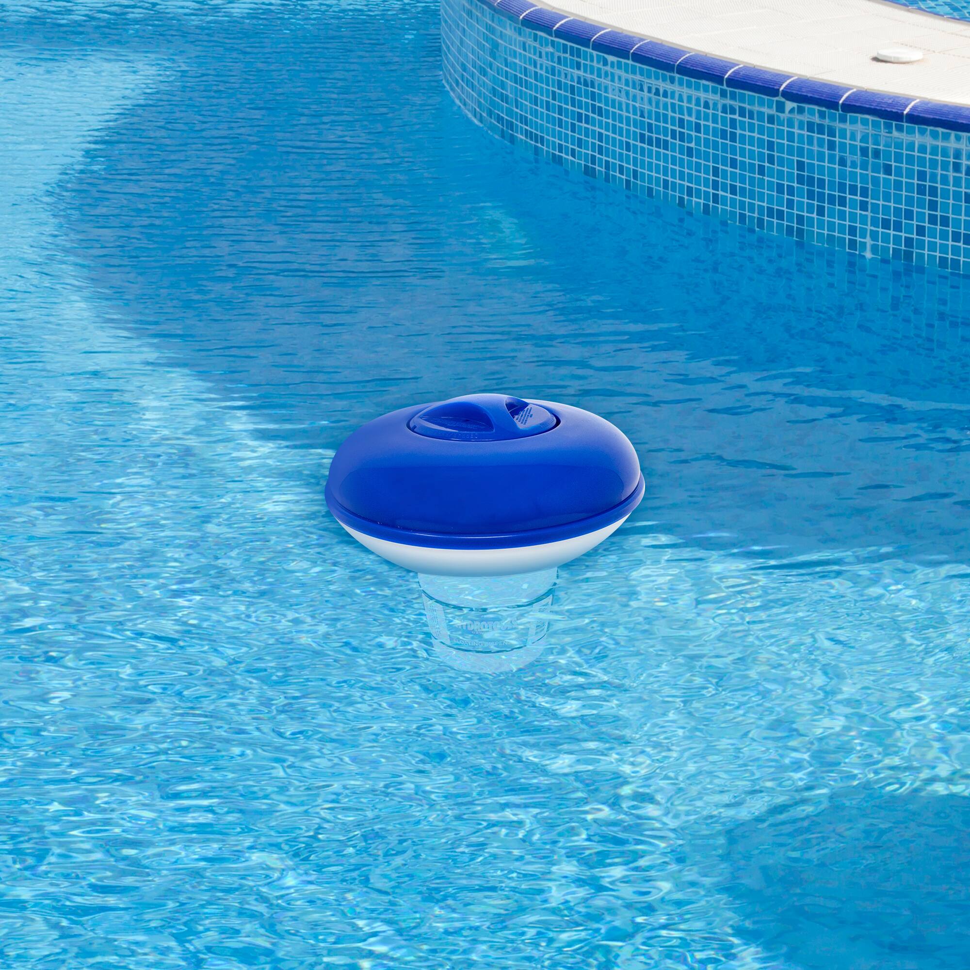 Swimline HydroTools 9" Adjustable Floating Swimming Pool Chemical Dispenser